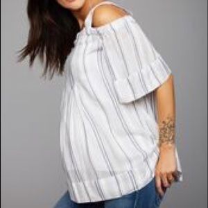Off The Shoulder Maternity Blouse